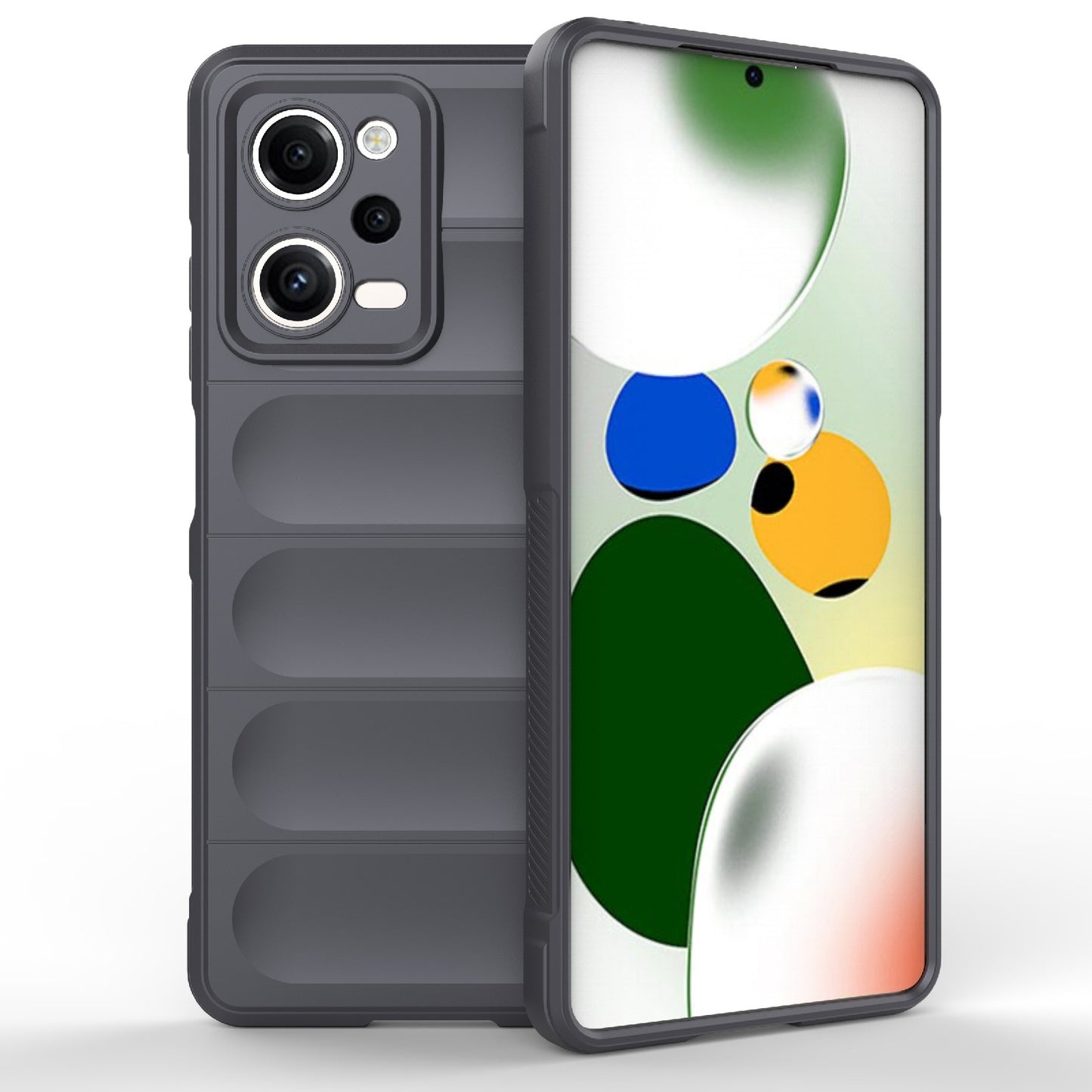 Xiaomi Redmi Note 12 Pro 5G Magic Shield TPU + Flannel Protective Phone Case Cover, Shockproof Scratch Resistant