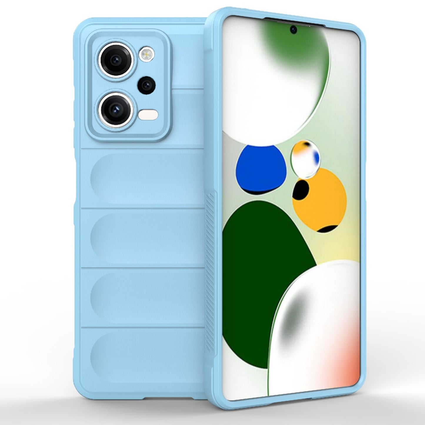 Xiaomi Redmi Note 12 Pro 5G Magic Shield TPU + Flannel Protective Phone Case Cover, Shockproof Scratch Resistant