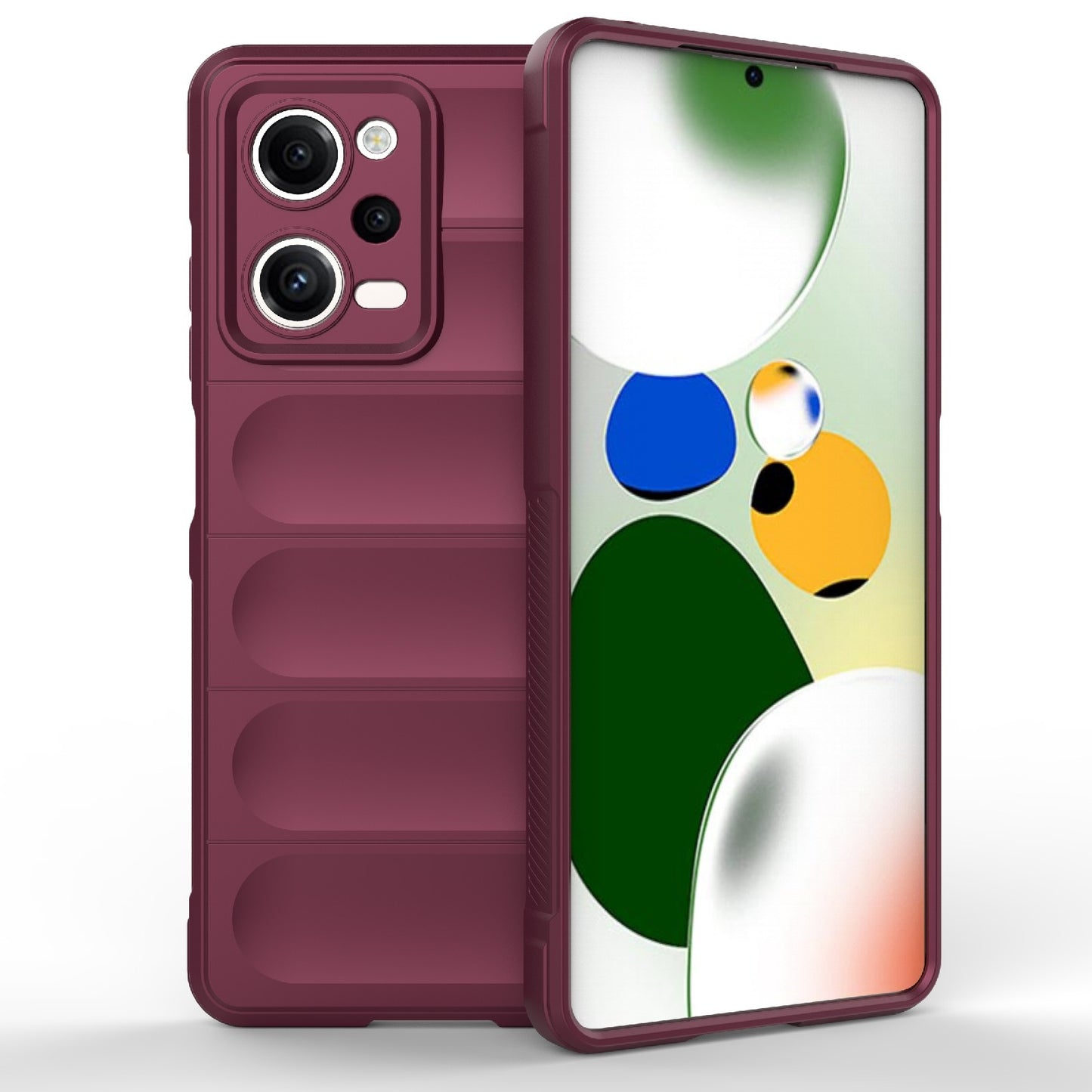Xiaomi Note 12 Pro 5G Speed Magic Shield TPU + Flannel Protective Phone Case Cover, Shockproof Scratch Resistant