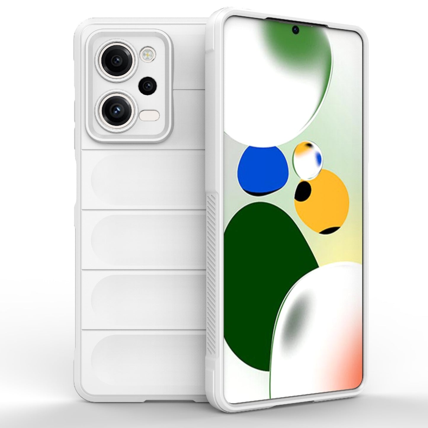 Xiaomi Redmi Note 12 Pro 5G Magic Shield TPU + Flannel Protective Phone Case Cover, Shockproof Scratch Resistant