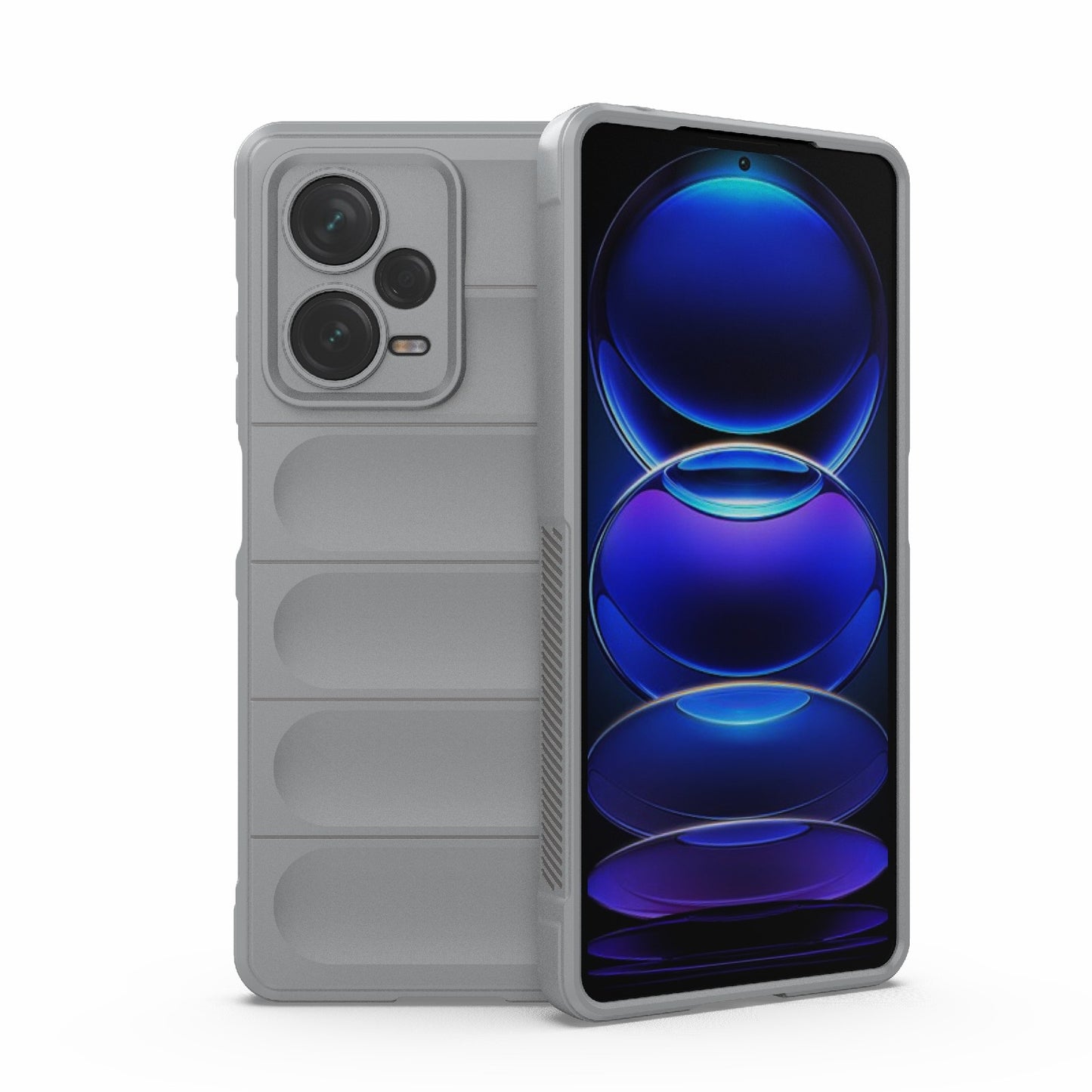 Xiaomi Redmi Note 12 Pro+ Magic Shield TPU + Flannel Protective Phone Case Cover, Shockproof Scratch Resistant