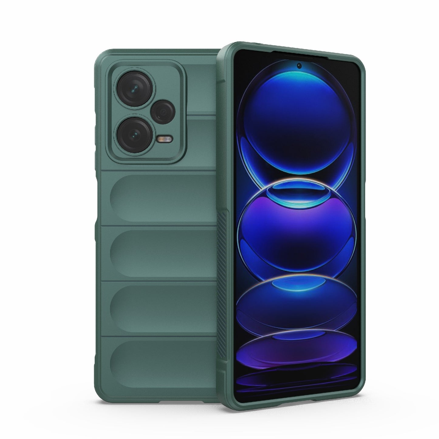 Xiaomi Redmi Note 12 Pro+ Magic Shield TPU + Flannel Protective Phone Case Cover, Shockproof Scratch Resistant