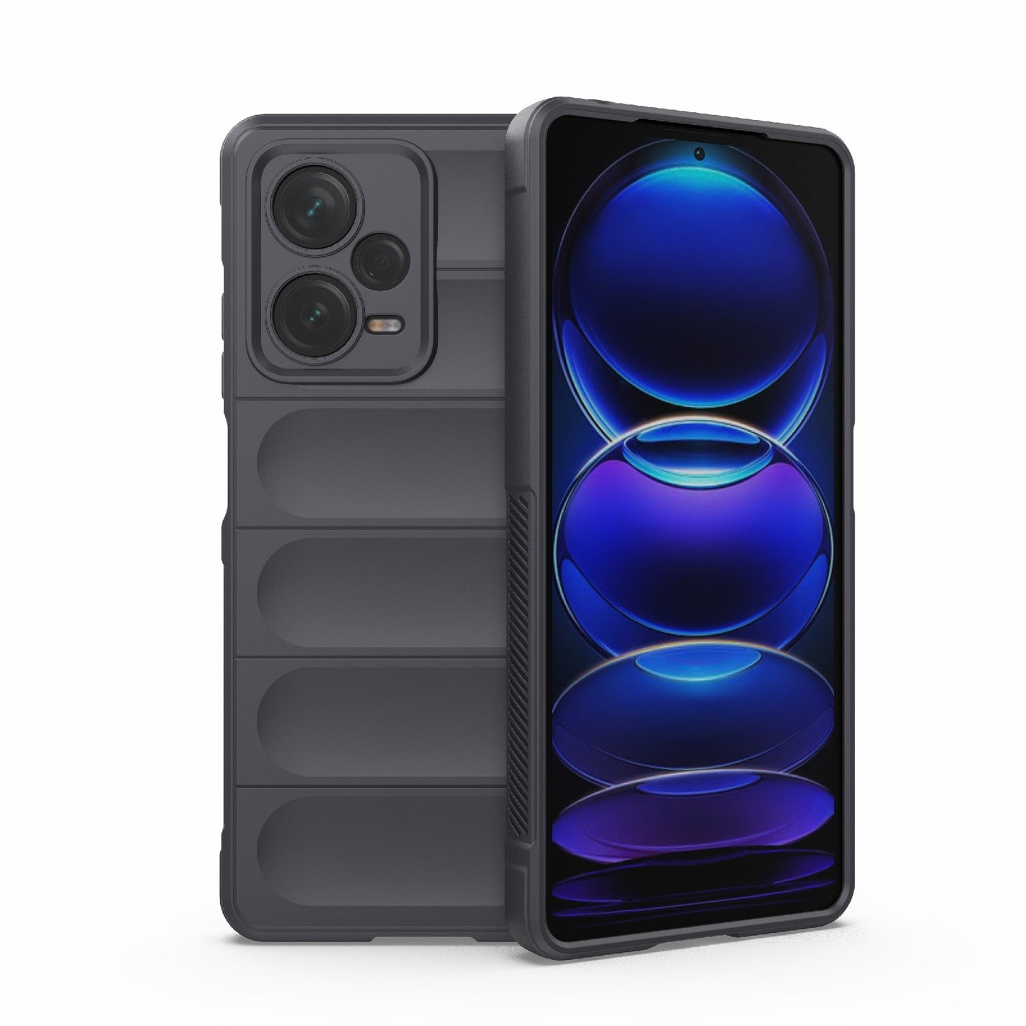 Xiaomi Redmi Note 12 Pro+ Magic Shield TPU + Flannel Protective Phone Case Cover, Shockproof Scratch Resistant