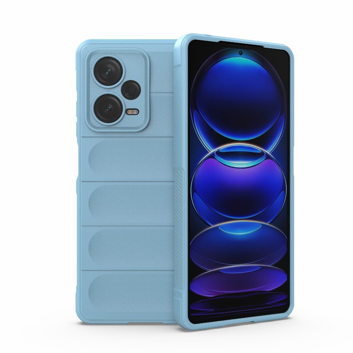Xiaomi Redmi Note 12 Pro+ Magic Shield TPU + Flannel Protective Phone Case Cover, Shockproof Scratch Resistant