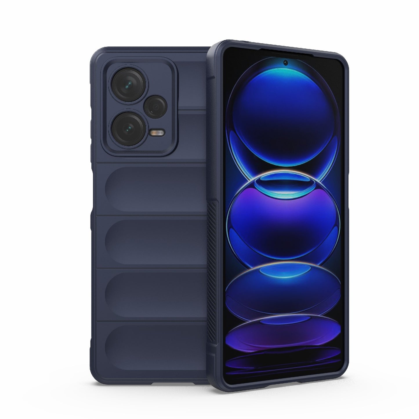 Xiaomi Redmi Note 12 Pro+ Magic Shield TPU + Flannel Protective Phone Case Cover, Shockproof Scratch Resistant