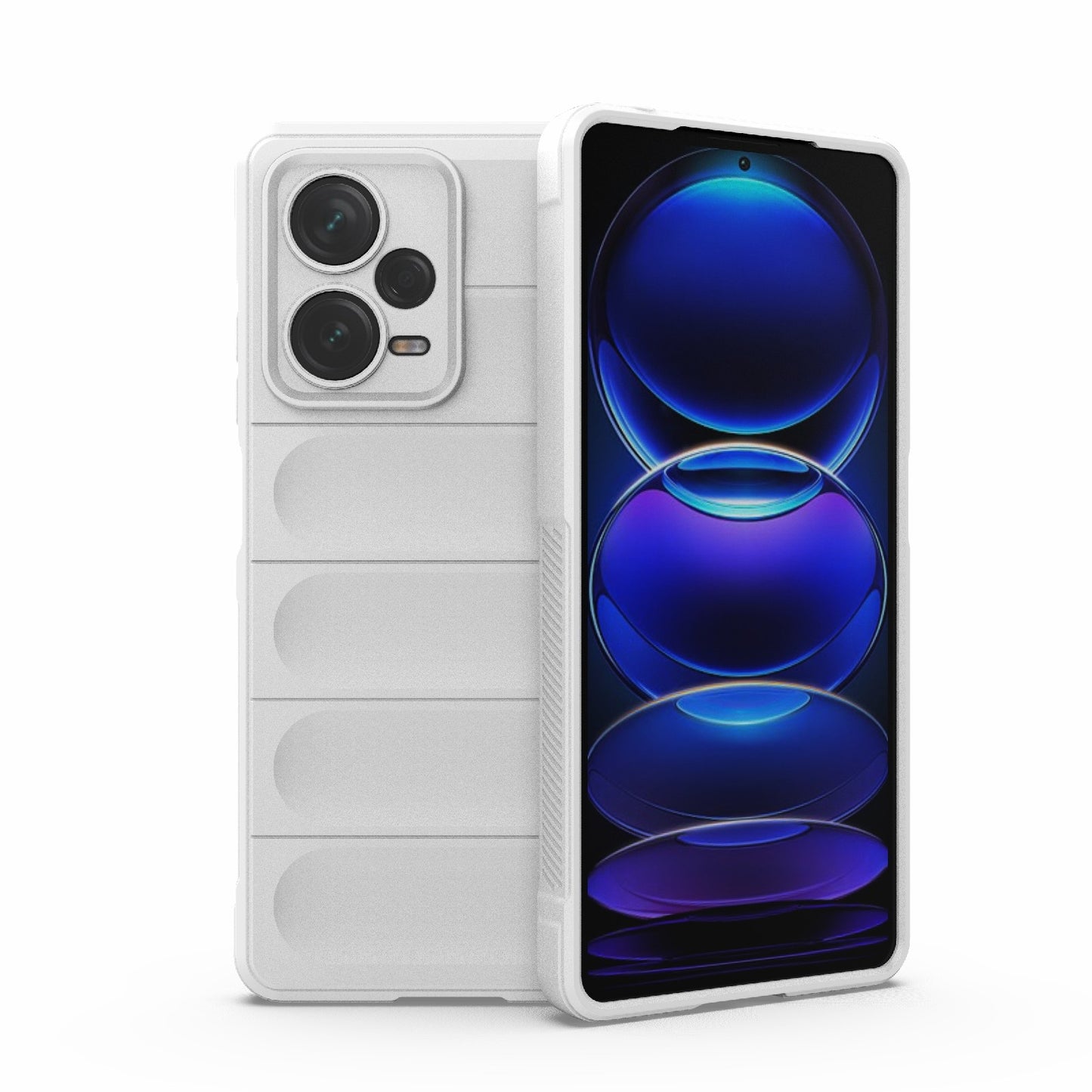 Xiaomi Redmi Note 12 Pro+ Magic Shield TPU + Flannel Protective Phone Case Cover, Shockproof Scratch Resistant