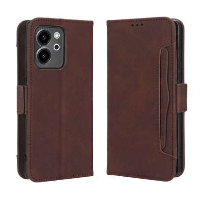 Honor 80 SE 5G Skin Feel PU Leather Wallet Phone Case with Card Slots, Cash Pocket, Magnetic Closure, Built-In Stand, Full Protection TPU Cover