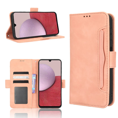 Samsung Galaxy A14 5G Skin Feel PU Leather Wallet Phone Case with Card Slots, Cash Pocket, Magnetic Closure, Built-In Stand, Full Protection TPU Cover