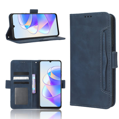 Honor Play 40 Plus Skin Feel PU Leather Wallet Phone Case with Card Slots, Cash Pocket, Magnetic Closure, Built-In Stand, Full Protection TPU Cover