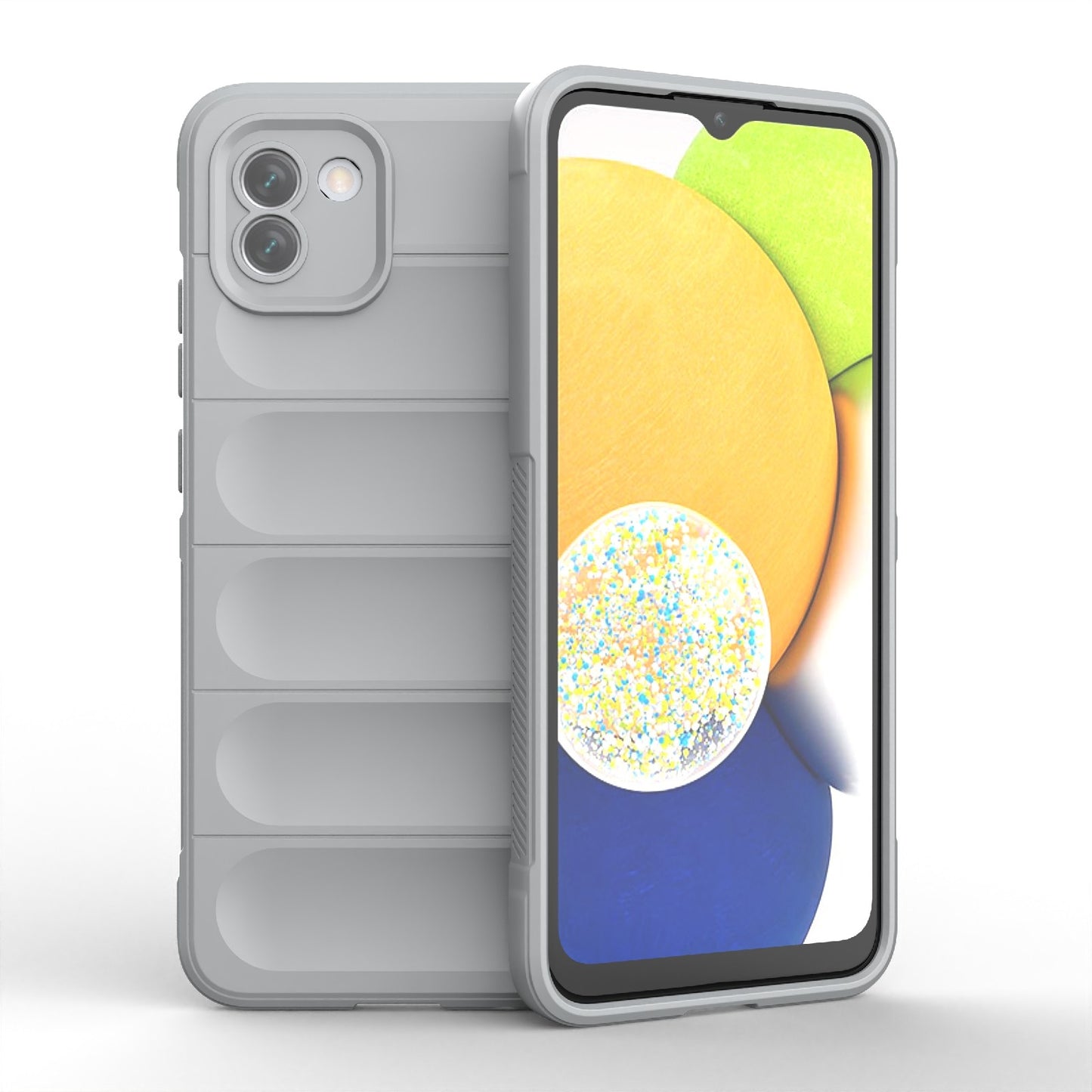 Samsung Galaxy A03 Magic Shield TPU + Flannel Protective Phone Case Cover, Shockproof Scratch Resistant