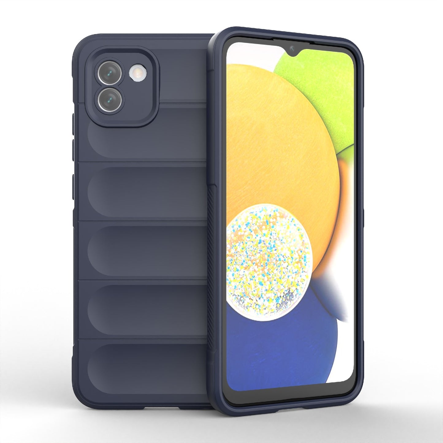 Samsung Galaxy A03 Magic Shield TPU + Flannel Protective Phone Case Cover, Shockproof Scratch Resistant