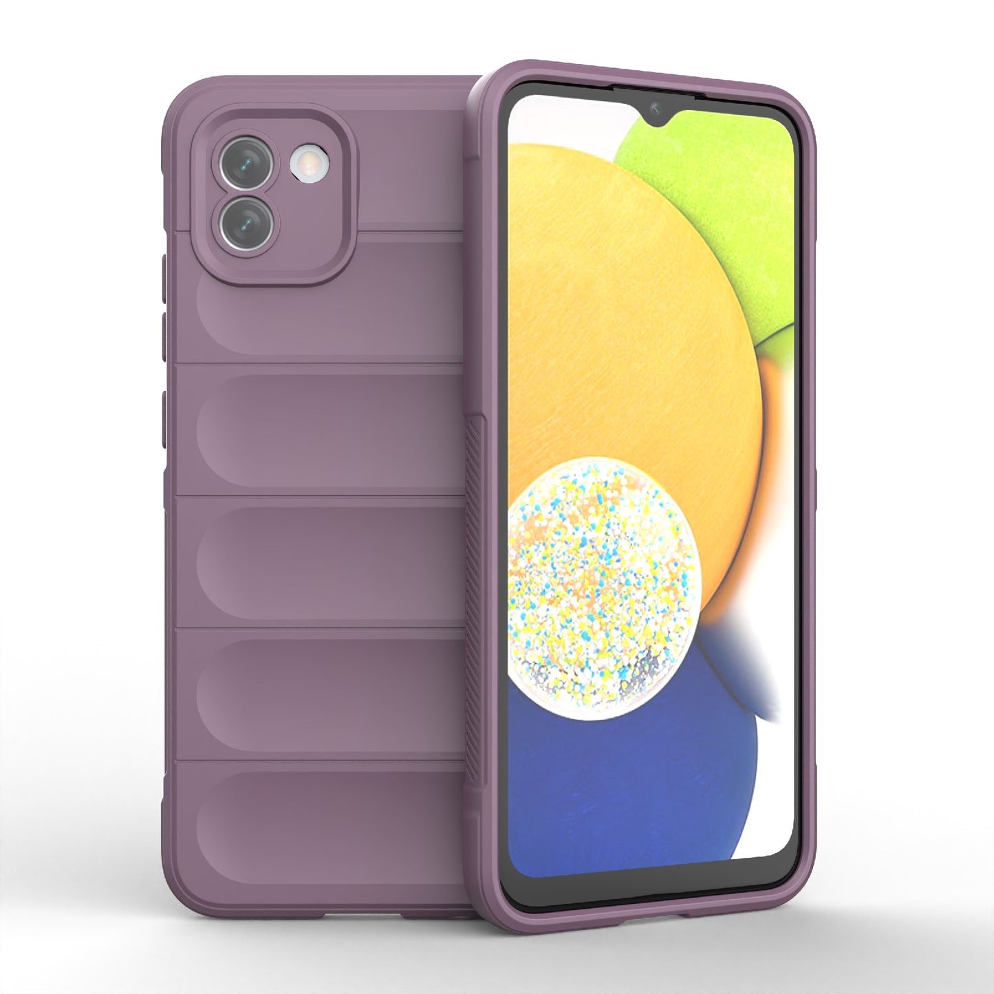 Samsung Galaxy A03 Magic Shield TPU + Flannel Protective Phone Case Cover, Shockproof Scratch Resistant