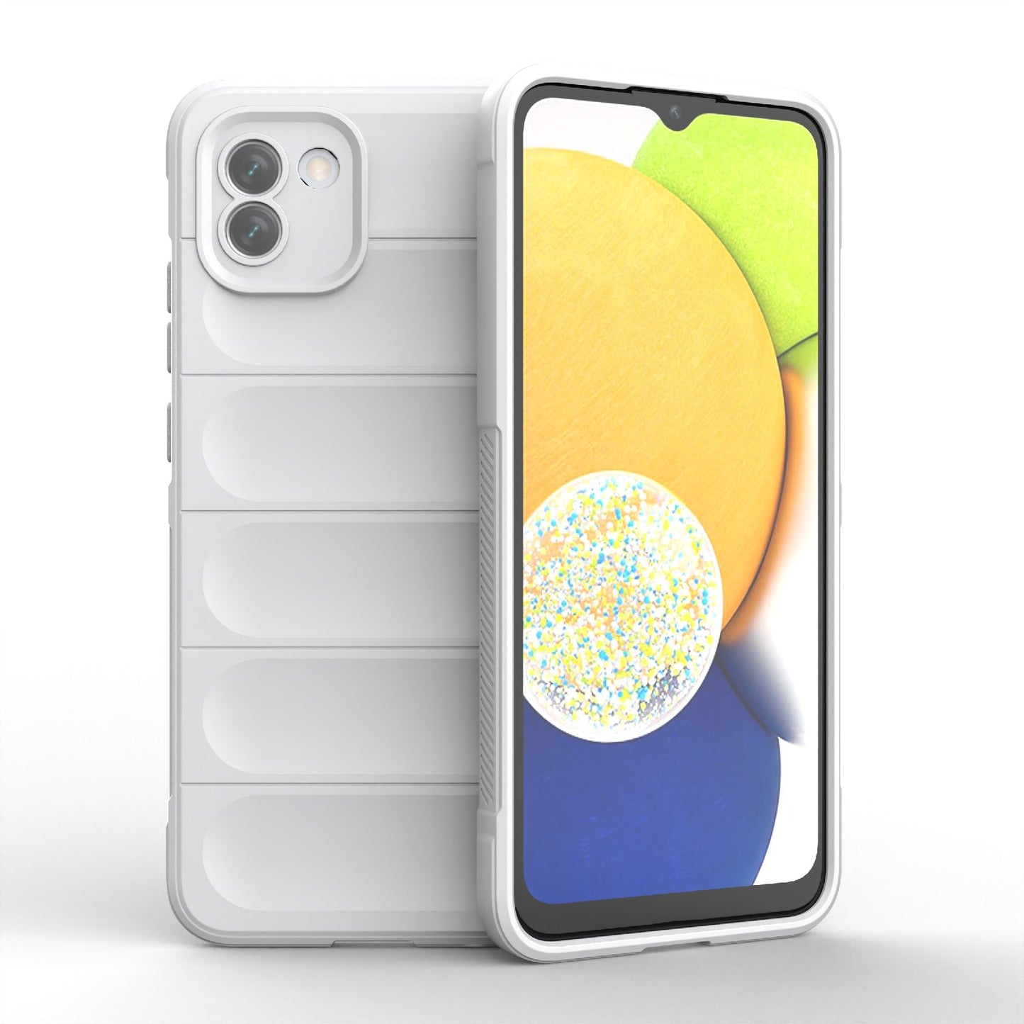 Samsung Galaxy A03 Magic Shield TPU + Flannel Protective Phone Case Cover, Shockproof Scratch Resistant