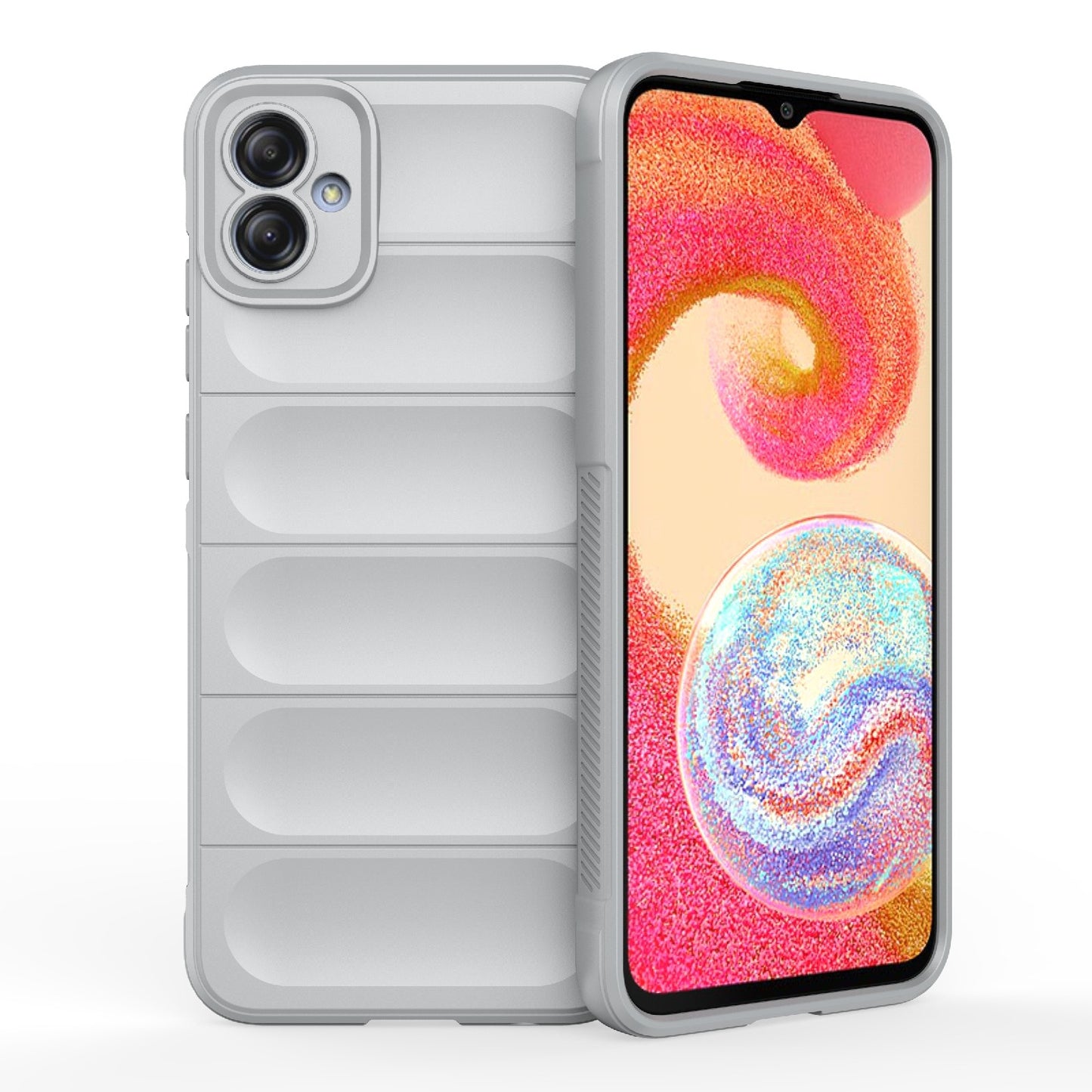 Samsung Galaxy A04e 4G Magic Shield TPU + Flannel Protective Phone Case Cover, Shockproof Scratch Resistant