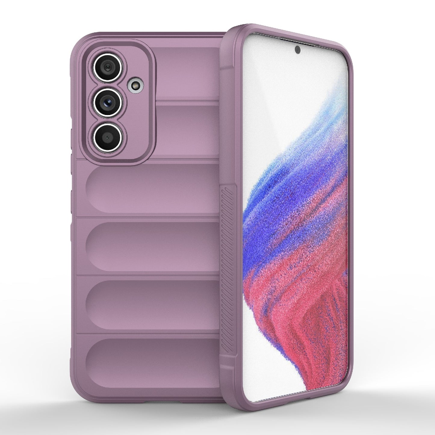 Samsung Galaxy A54 5G Magic Shield TPU + Flannel Protective Phone Case Cover, Shockproof Scratch Resistant