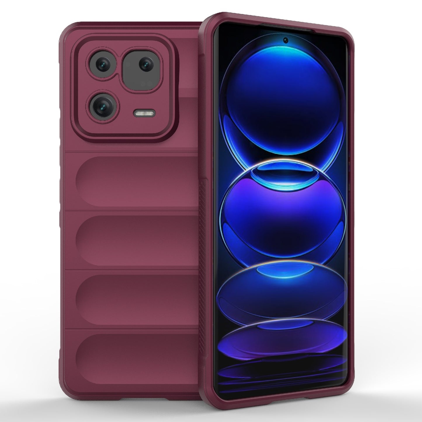 Xiaomi 13 Pro 5G Magic Shield TPU + Flannel Protective Phone Case Cover, Shockproof Scratch Resistant