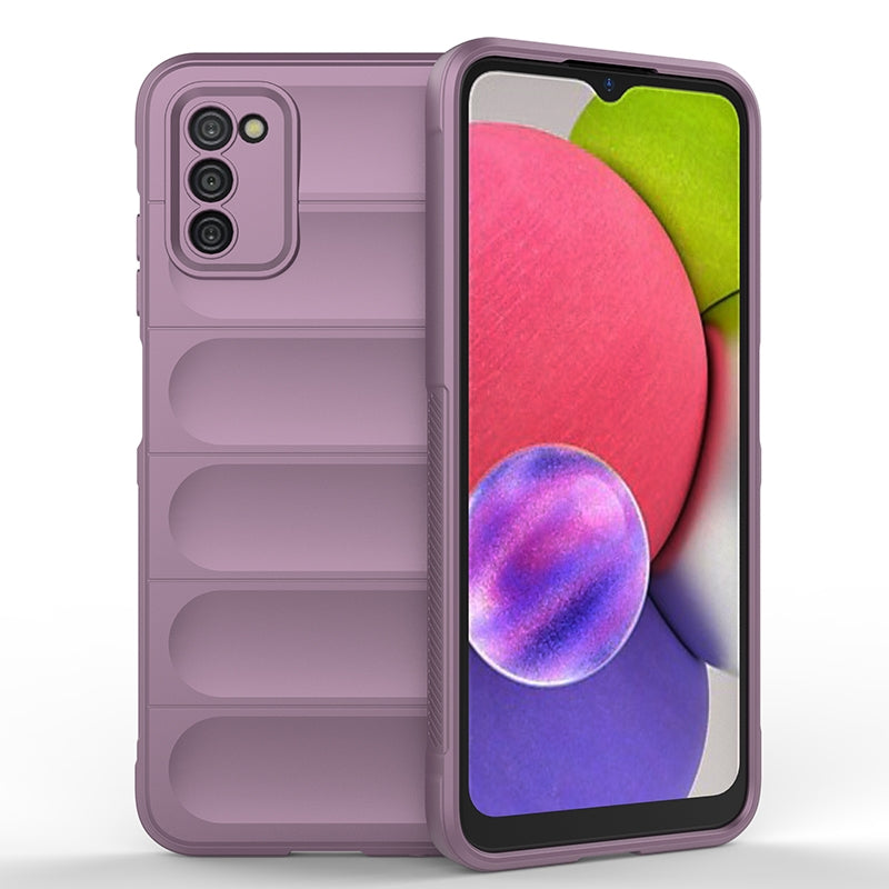 Samsung Galaxy A03s Magic Shield TPU + Flannel Protective Phone Case Cover, Shockproof Scratch Resistant