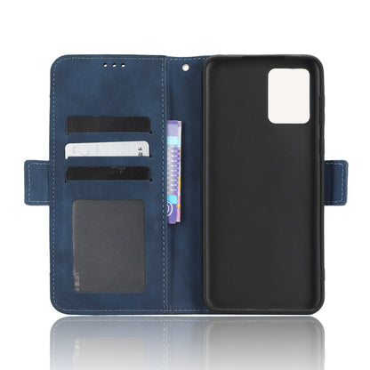 Motorola Moto E13 4G Skin Feel PU Leather Wallet Phone Case with Card Slots, Cash Pocket, Magnetic Closure, Built-In Stand, Full Protection TPU Cover