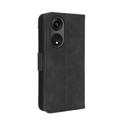 OPPO A1 Pro Skin Feel PU Leather Wallet Phone Case with Card Slots, Cash Pocket, Magnetic Closure, Built-In Stand, Full Protection TPU Cover