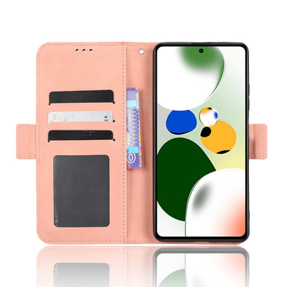Xiaomi Redmi Note 12 Pro 5G Speed Skin Feel PU Leather Wallet Phone Case with Card Slots, Cash Pocket, Magnetic Closure, Built-In Stand, Full Protection TPU Cover