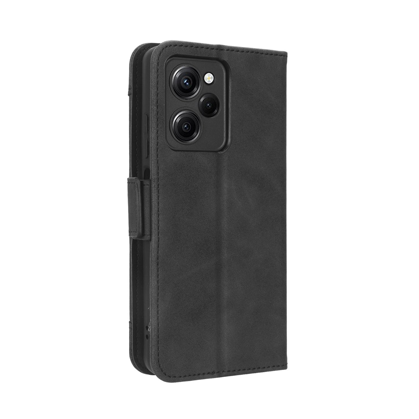 Xiaomi Redmi Note 12 Pro 5G Speed Skin Feel PU Leather Wallet Phone Case with Card Slots, Cash Pocket, Magnetic Closure, Built-In Stand, Full Protection TPU Cover