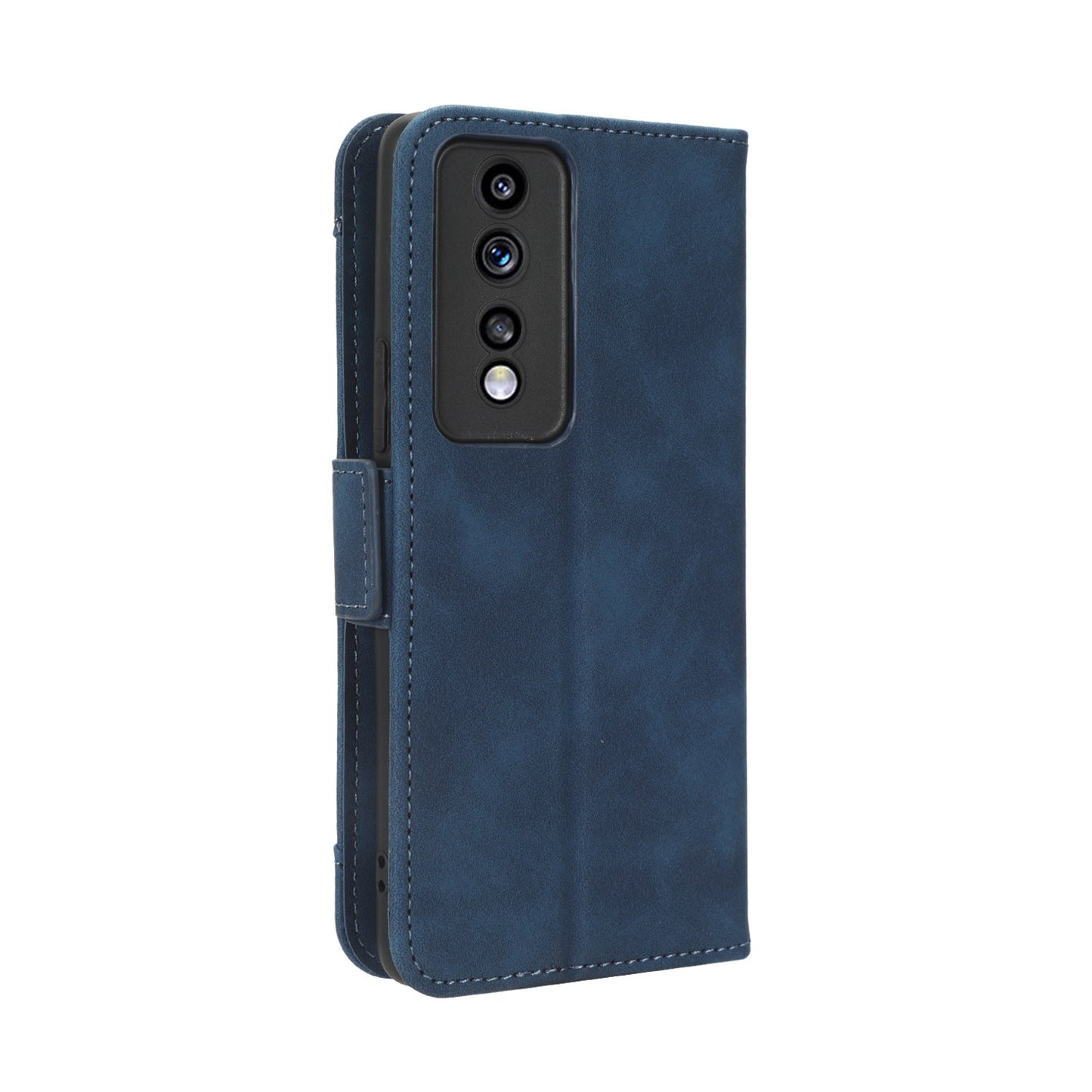 Honor 80 GT Skin Feel PU Leather Wallet Phone Case with Card Slots, Cash Pocket, Magnetic Closure, Built-In Stand, Full Protection TPU Cover