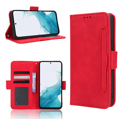 Samsung Galaxy A54 5G Skin Feel PU Leather Wallet Phone Case with Card Slots, Cash Pocket, Magnetic Closure, Built-In Stand, Full Protection TPU Cover