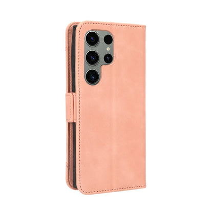Samsung Galaxy S23 Ultra 5G Skin Feel PU Leather Wallet Phone Case with Card Slots, Cash Pocket, Magnetic Closure, Built-In Stand, Full Protection TPU Cover