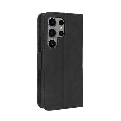 Samsung Galaxy S23 Ultra 5G Skin Feel PU Leather Wallet Phone Case with Card Slots, Cash Pocket, Magnetic Closure, Built-In Stand, Full Protection TPU Cover