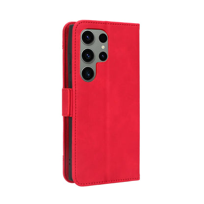 Samsung Galaxy S23 Ultra 5G Skin Feel PU Leather Wallet Phone Case with Card Slots, Cash Pocket, Magnetic Closure, Built-In Stand, Full Protection TPU Cover