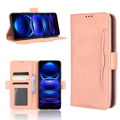 Xiaomi Poco X5 5G Skin Feel PU Leather Wallet Phone Case with Card Slots, Cash Pocket, Magnetic Closure, Built-In Stand, Full Protection TPU Cover