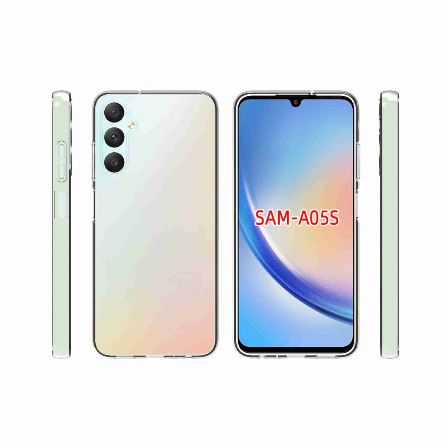Samsung Galaxy A05s Waterproof Texture TPU Protective Phone Case Shockproof Cover