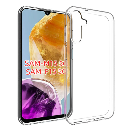 Samsung Galaxy M15 Waterproof Texture TPU Protective Phone Case Shockproof Cover