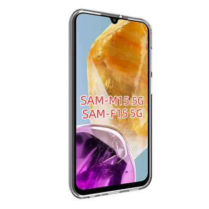 Samsung Galaxy M15 Waterproof Texture TPU Protective Phone Case Shockproof Cover