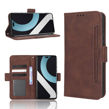 Xiaomi Civi 2 5G Skin Feel PU Leather Wallet Phone Case with Card Slots, Cash Pocket, Magnetic Closure, Built-In Stand, Full Protection TPU Cover