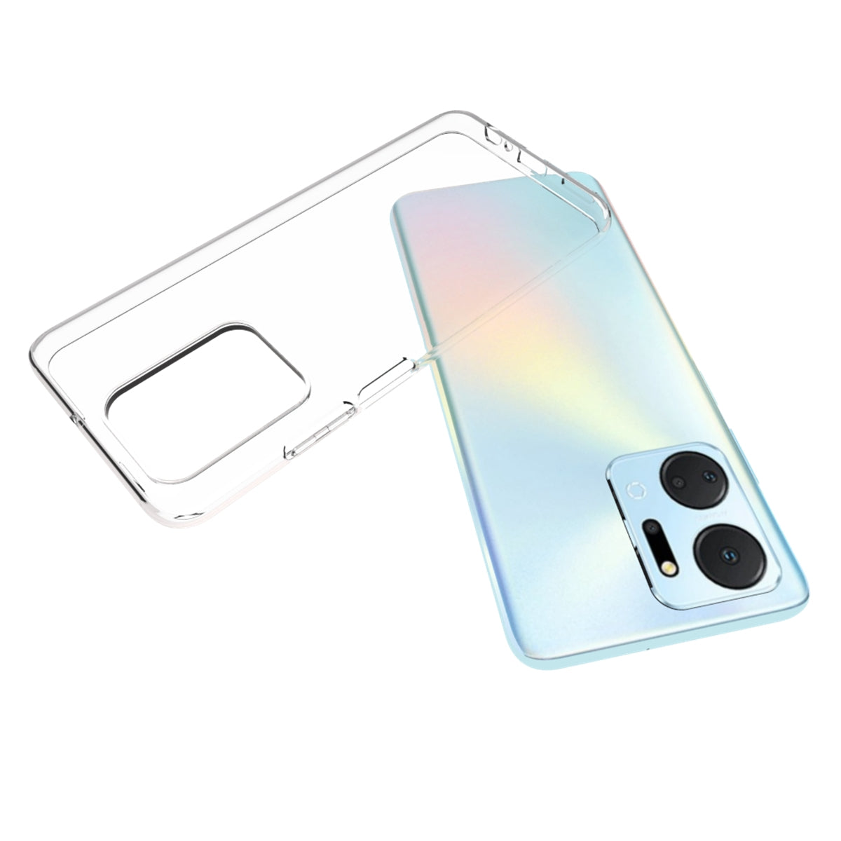 Honor X7 4G Waterproof Texture TPU Protective Phone Case Shockproof Cover