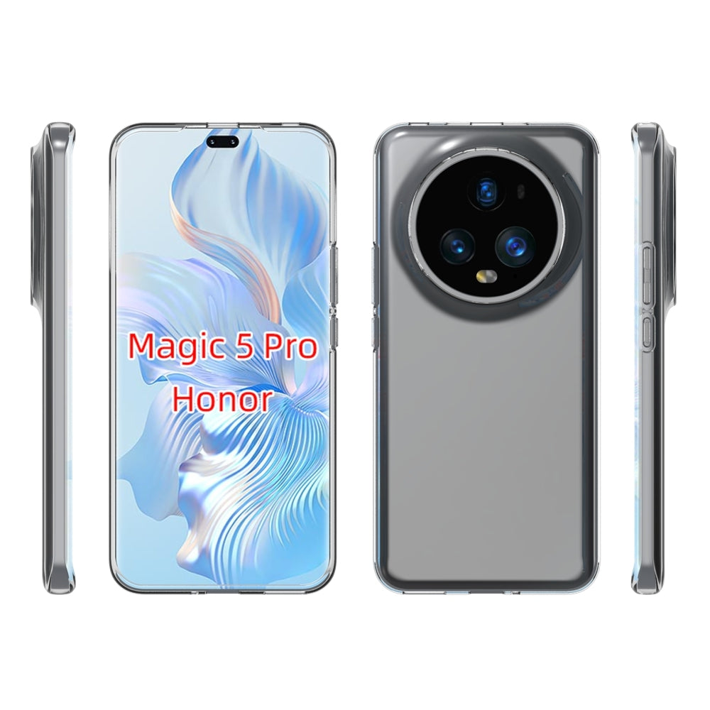 Honor Magic5 Pro Waterproof Texture TPU Protective Phone Case Shockproof Cover