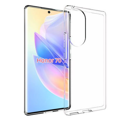 Honor 70 Waterproof Texture TPU Protective Phone Case Shockproof Cover