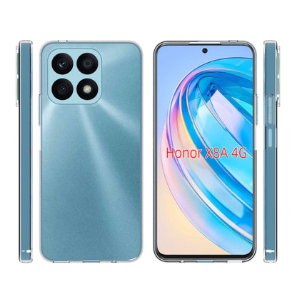Honor X8 4G Waterproof Texture TPU Protective Phone Case Shockproof Cover