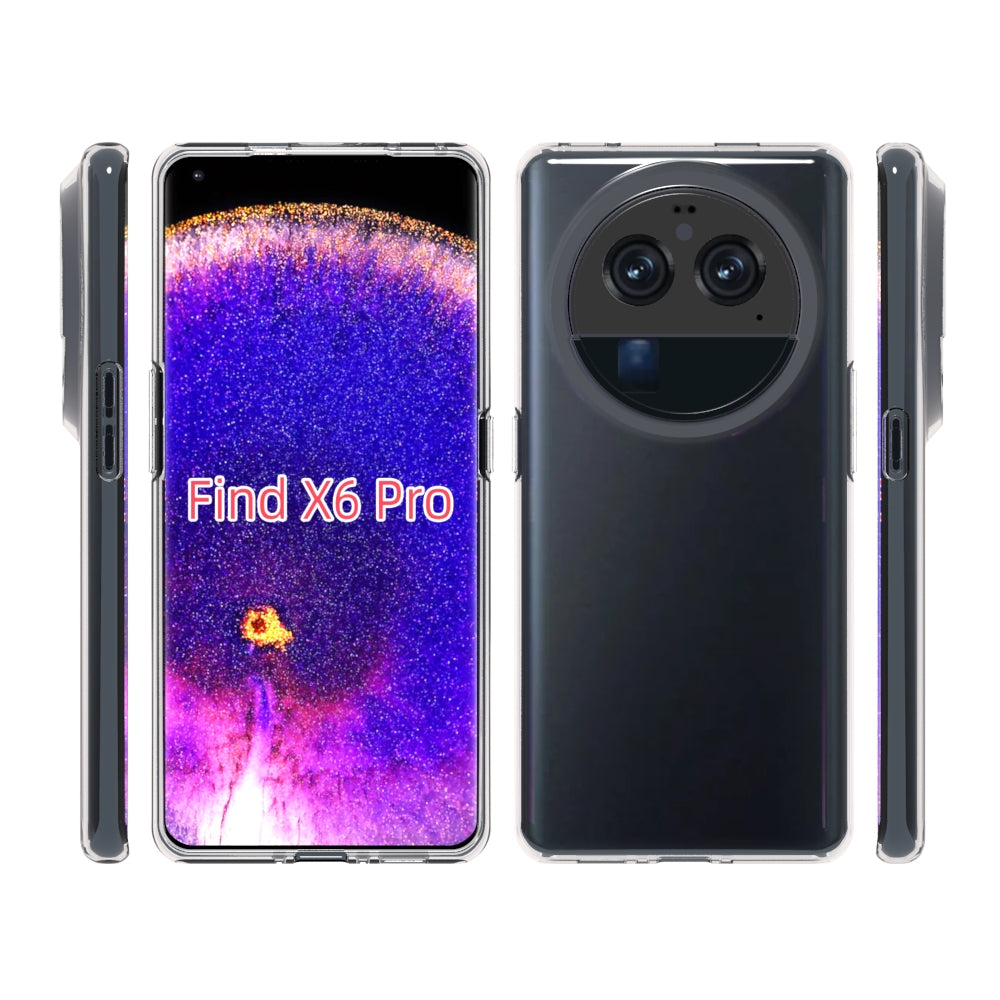 OPPO Find X6 Pro Waterproof Texture TPU Protective Phone Case Shockproof Cover