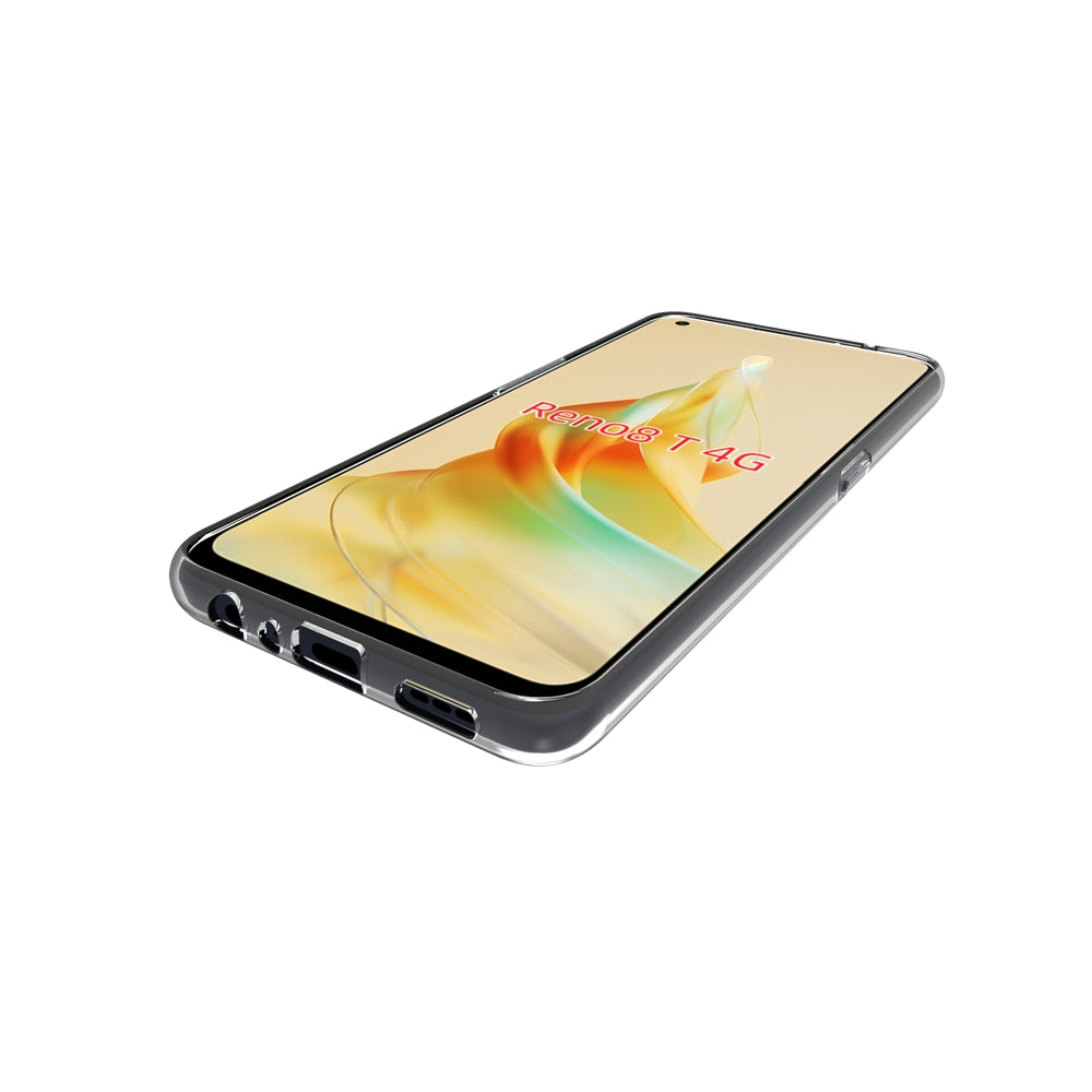 OPPO Reno8 T 4G Waterproof Texture TPU Protective Phone Case Shockproof Cover
