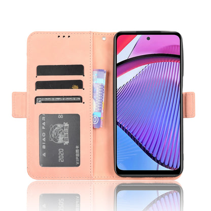 Motorola Moto G Power 2023 Skin Feel PU Leather Wallet Phone Case with Card Slots, Cash Pocket, Magnetic Closure, Built-In Stand, Full Protection TPU Cover
