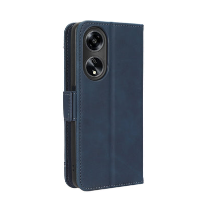 OPPO A1 5G Skin Feel PU Leather Wallet Phone Case with Card Slots, Cash Pocket, Magnetic Closure, Built-In Stand, Full Protection TPU Cover