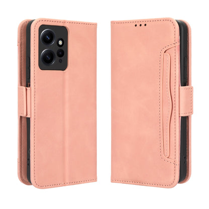 Xiaomi Redmi Note 12 4G Skin Feel PU Leather Wallet Phone Case with Card Slots, Cash Pocket, Magnetic Closure, Built-In Stand, Full Protection TPU Cover