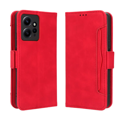 Xiaomi Redmi Note 12 4G Skin Feel PU Leather Wallet Phone Case with Card Slots, Cash Pocket, Magnetic Closure, Built-In Stand, Full Protection TPU Cover