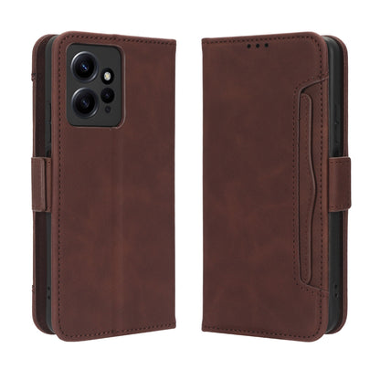 Xiaomi Redmi Note 12 4G Skin Feel PU Leather Wallet Phone Case with Card Slots, Cash Pocket, Magnetic Closure, Built-In Stand, Full Protection TPU Cover