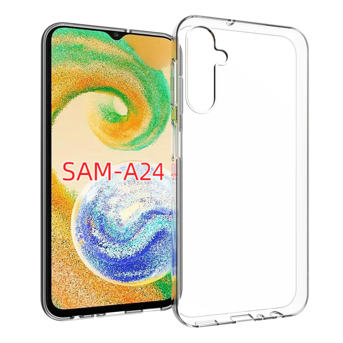 Samsung Galaxy A24 4G Waterproof Texture TPU Protective Phone Case Shockproof Cover