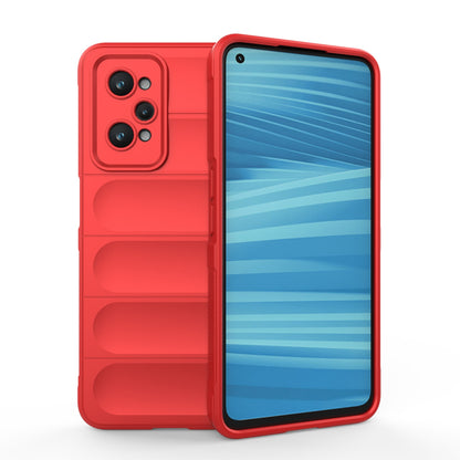 Realme GT2 Shock Absorbent Magic Shield TPU + Flannel Phone Case, Featuring Ridged Drop Protection, Bright Colours & Easy Access