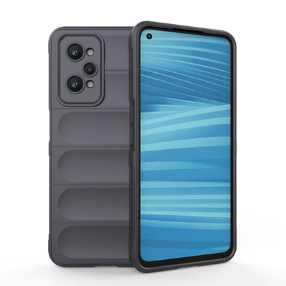Realme GT2 Shock Absorbent Magic Shield TPU + Flannel Phone Case, Featuring Ridged Drop Protection, Bright Colours & Easy Access