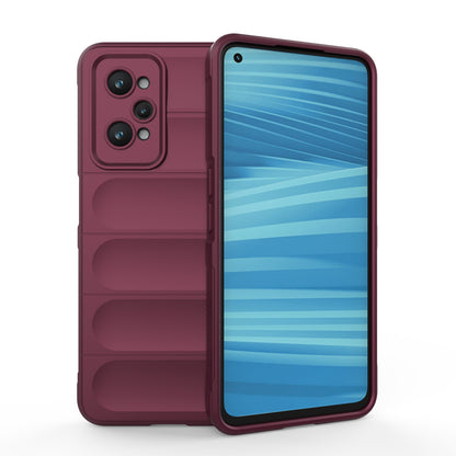 Realme GT2 Shock Absorbent Magic Shield TPU + Flannel Phone Case, Featuring Ridged Drop Protection, Bright Colours & Easy Access